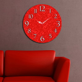 Wallity Reloj Decorativo Ms-02 Multicolor